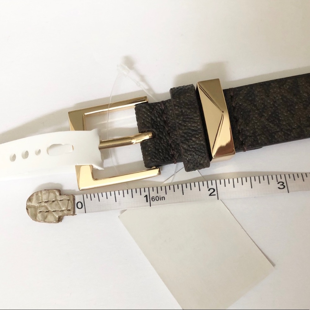 Michael Kors Leather Belt - Picture 6 of 11